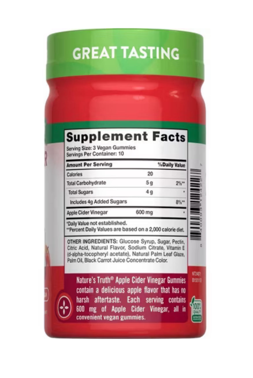 Gummies Vinagre de manzana Nature’s Truth