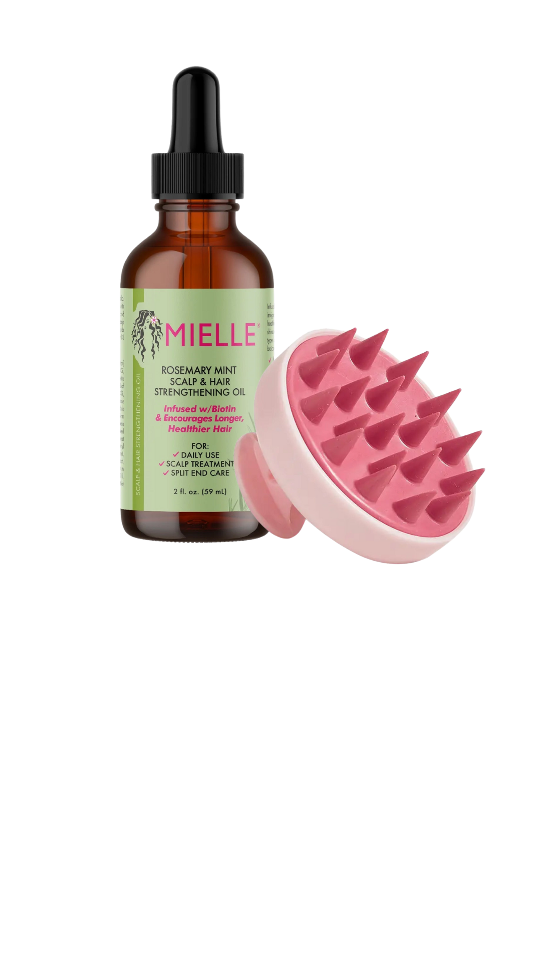 Set capilar Aceite Mielle + Cepillo