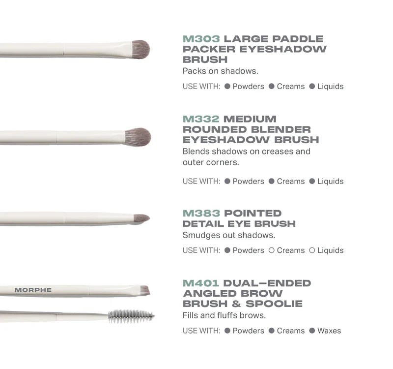 Set brochas rutina completa - Morphie