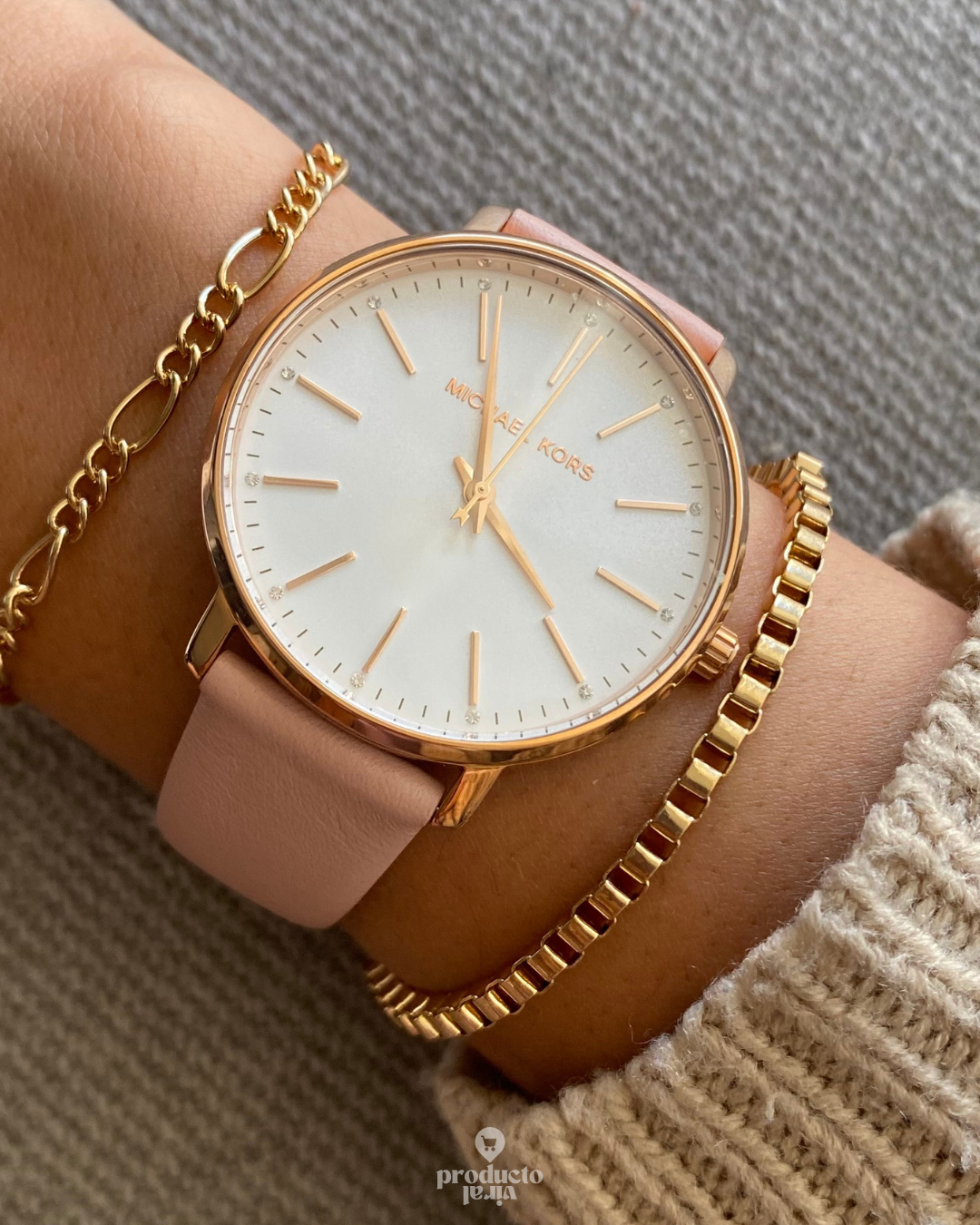 Reloj rosa Mujer