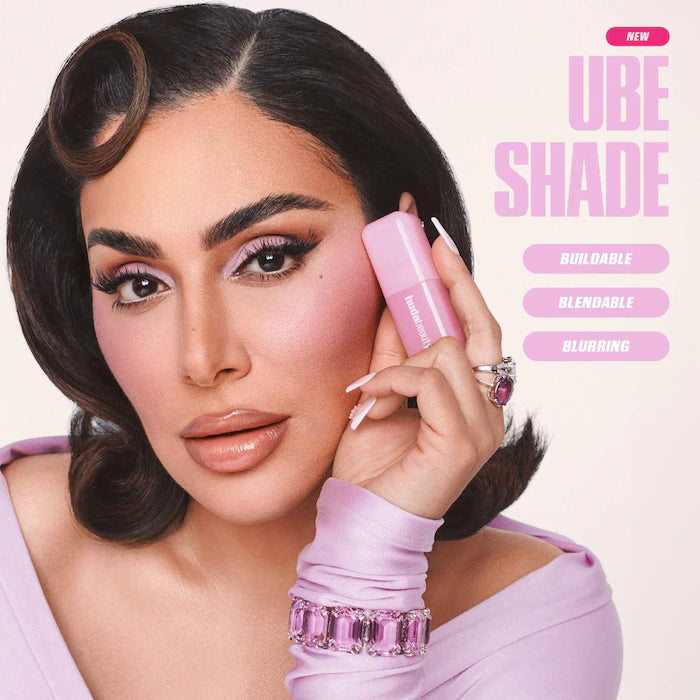 Soft Glow Liquid Blush Ube Cream - Huda Beauty