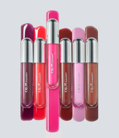 PREVENTA Essential Drip Glossy Balm r.e.m beauty (variedad tonos)