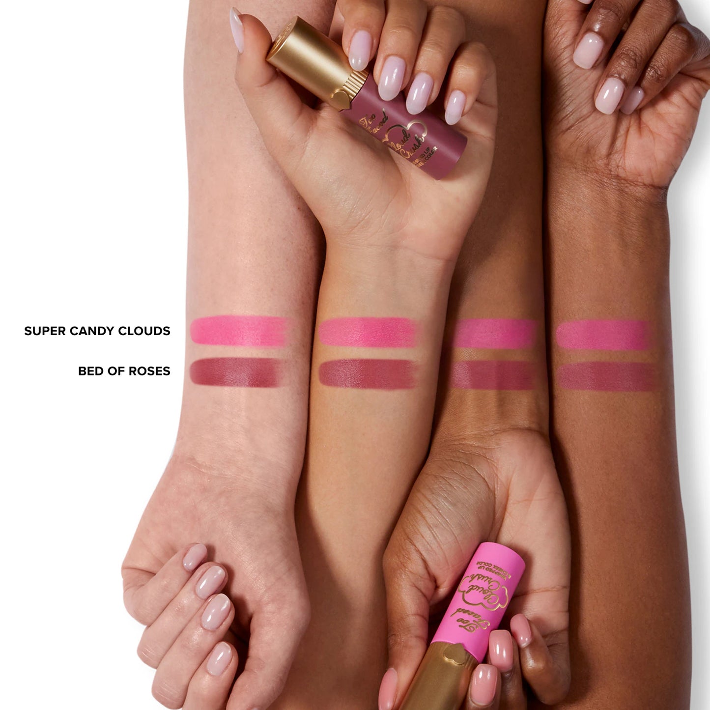 Set Tintas labios y mejillas-  Too Faced