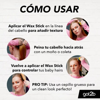 Got2b GLUED WAX STICK CERA EN BARRA