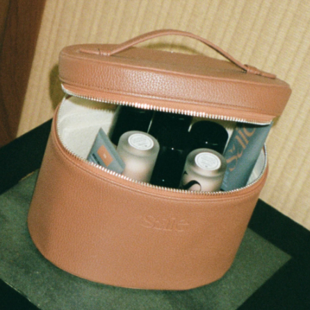 Cosmetiquero Saie - Caramel Brown