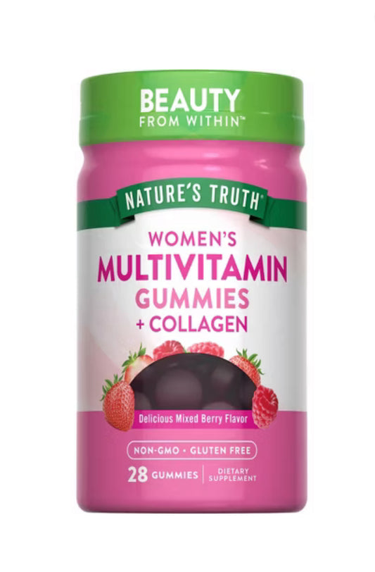 Gummies Multivitaminico mujer + colageno Nature’s Truth