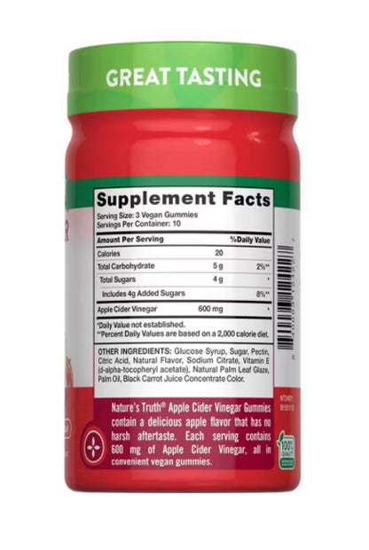 Gummies Vinagre de manzana Nature’s Truth