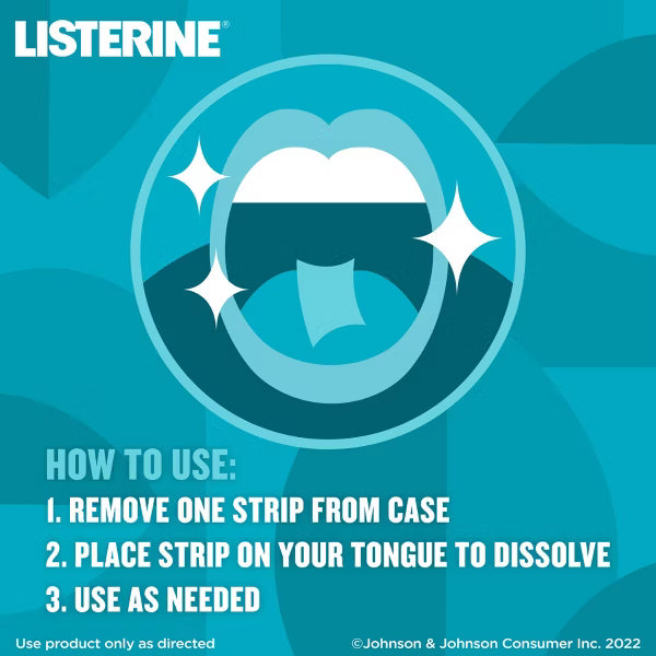 Cintas Listerine - set 3 ud