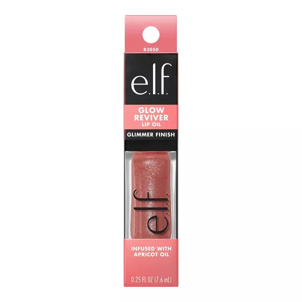 Glow Reviver Lip Oil Glimmer- Princess Cut elf Cosmetics