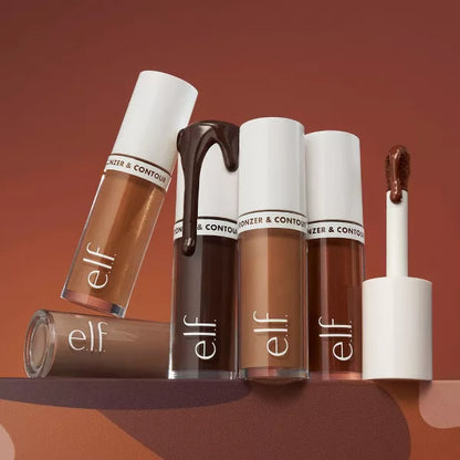 Camo Liquid Bronzer & Contour- 3 Light Clair ELF
