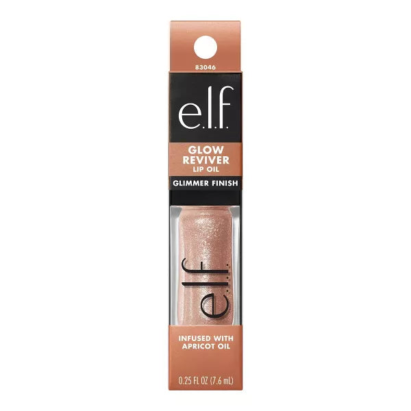 Glow Reviver Lip Oil Glimmer- Crystal Baller elf Cosmetics