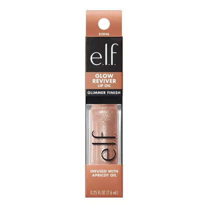Glow Reviver Lip Oil Glimmer- Crystal Baller elf Cosmetics