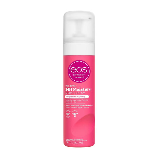 Crema afeitar femenina eos-  Pomegranate Raspberry