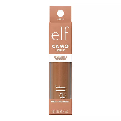 Camo Liquid Bronzer & Contour- 3 Light Clair ELF