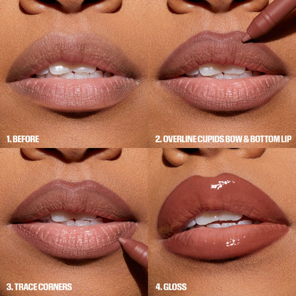 Lip Combo Juicy Bombshell Huda Beauty