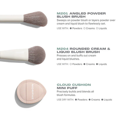 Set brochas rubor - Morphe