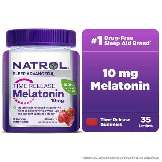 Melatonina de Liberación Prolongada 10 Mg - Natrol