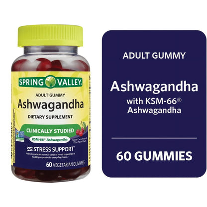 Ashwagandha Gomitas -Spring Valley