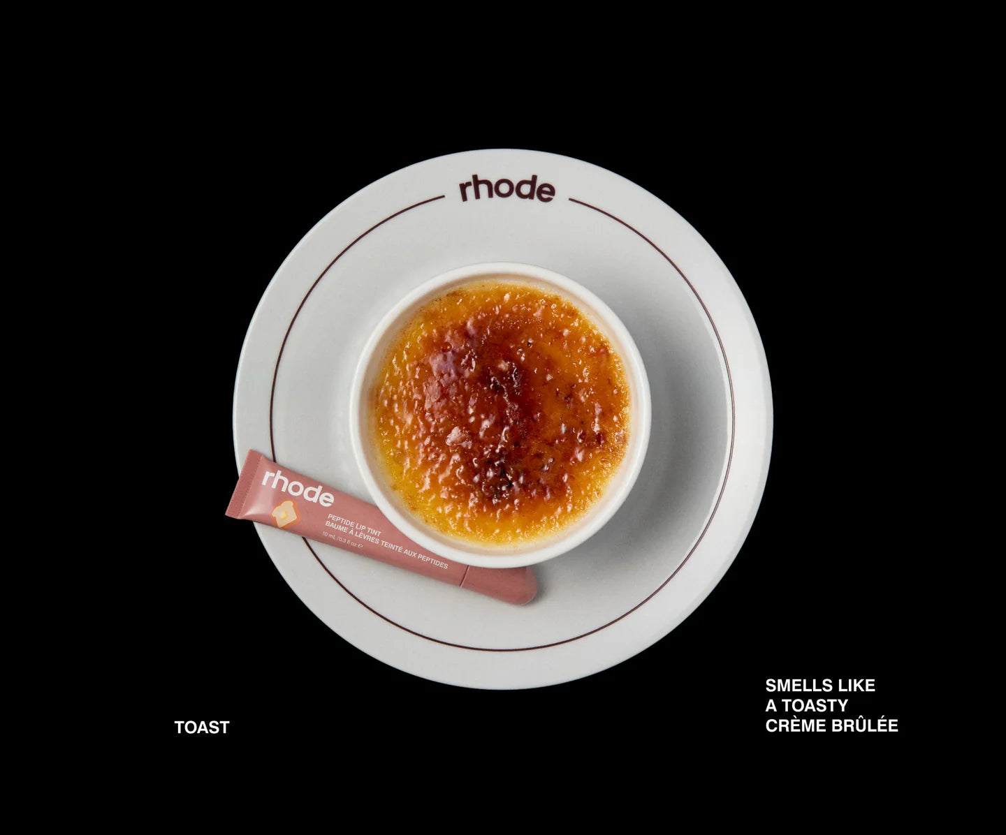 Scented peptide lip tint - toast