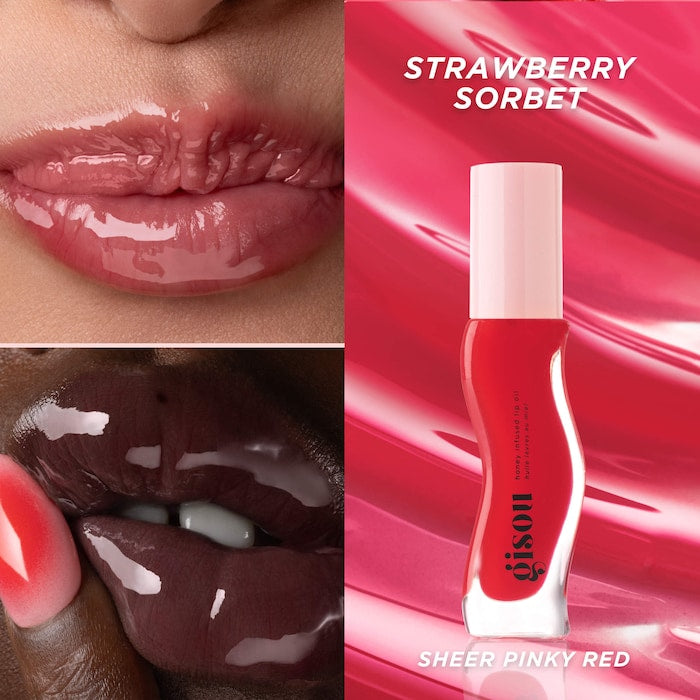 PREVENTA Gloss Strawberry Sorbet x GISOU