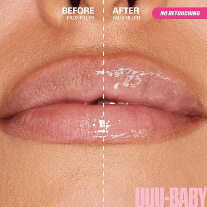 Lip Gloss UUU Baby x Huda Beauty