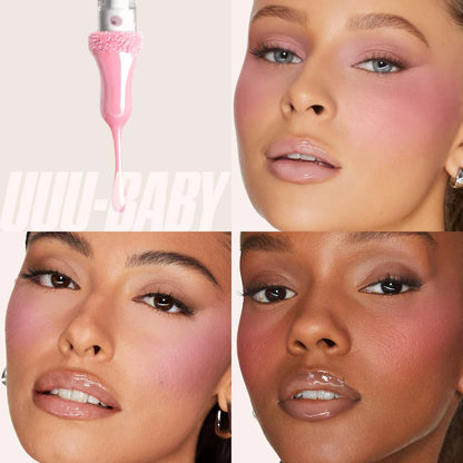 Lip Gloss UUU Baby x Huda Beauty