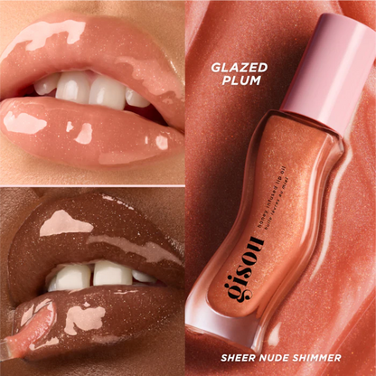 NUEVO Glazed Plum Hydrating Lip Oil - Gisou